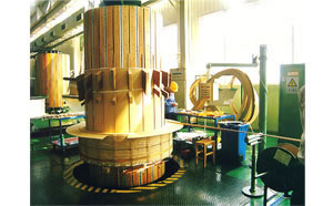 Vertical Coil Winding Machine