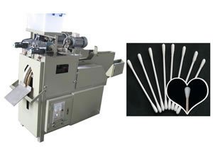 Máquina para fabricar cotonetes de algodón